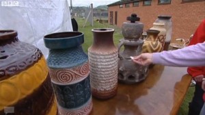 Bargain Hunt West German Pottery Fat Lava Series 27 episode 13 Builith Wells