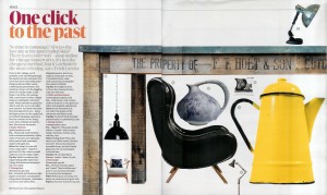 Guardian Weekend Magazine - One Click to the Past featuring Ruscha 313 Fat Lava