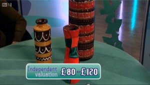 Dickinsons Real deal - West German Pottery Fat Lava Scheurich TV Show Valuation