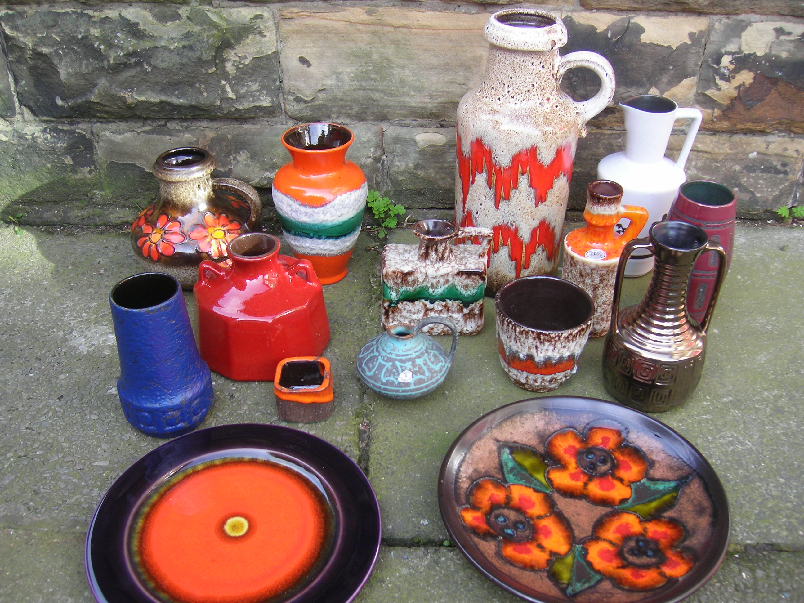 Fat Lava Vases for sale on ebay scheurich D & B