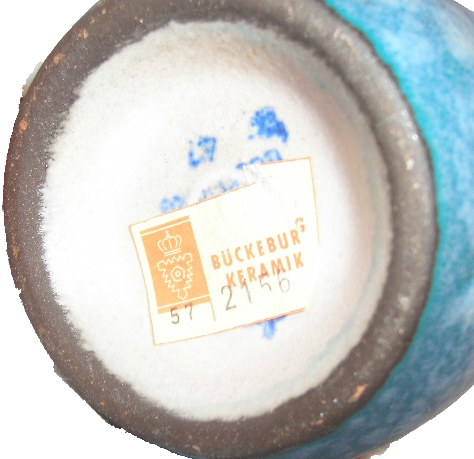 Buckeburg Base - Sticker and Ink Mark