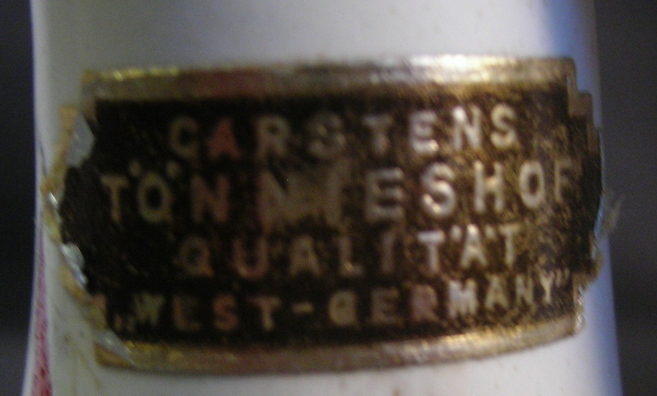 Carstens Label - Gold Foil