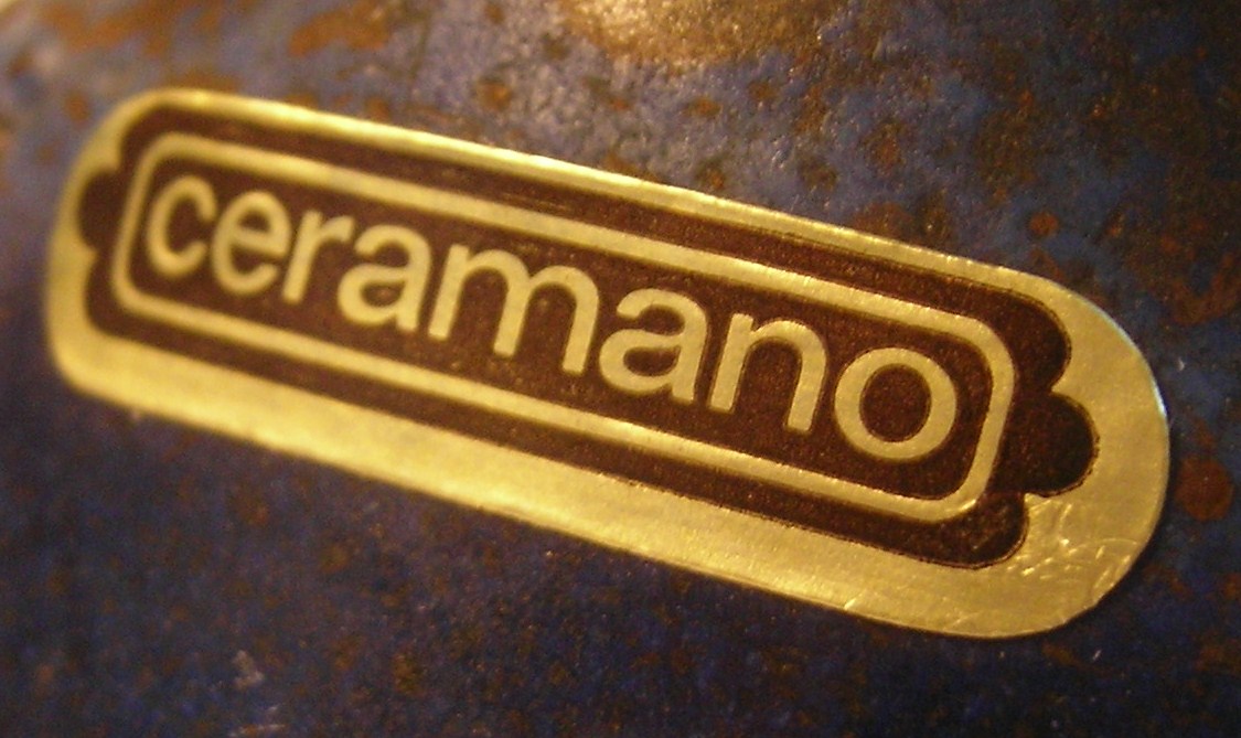 Ceramano Label - Gold Foil