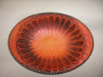 D & B 54-30 Dumler and Breiden Bowl Orange Juwel Décor