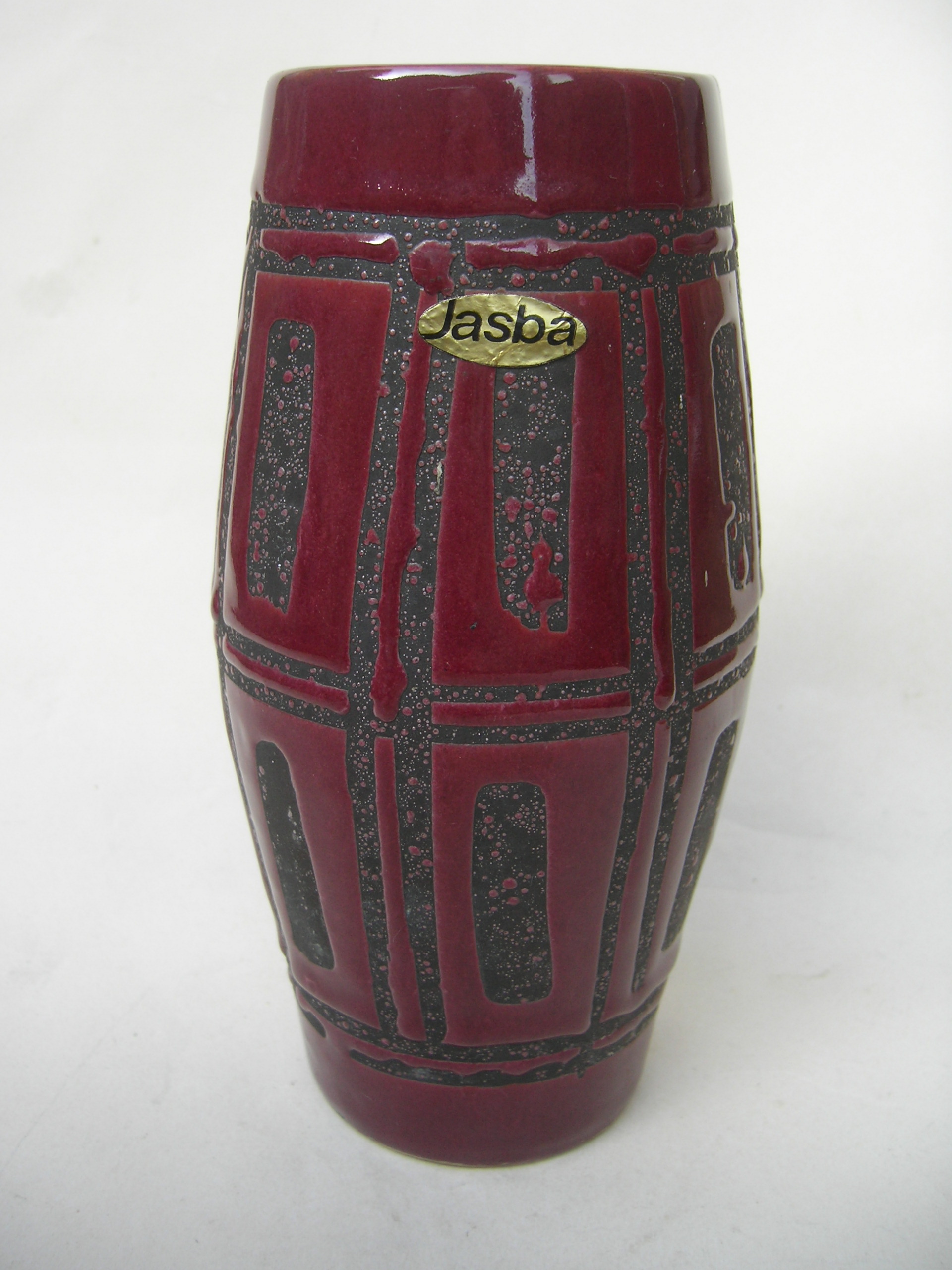 Jasba 173-18 Red Black Fat Lava West German