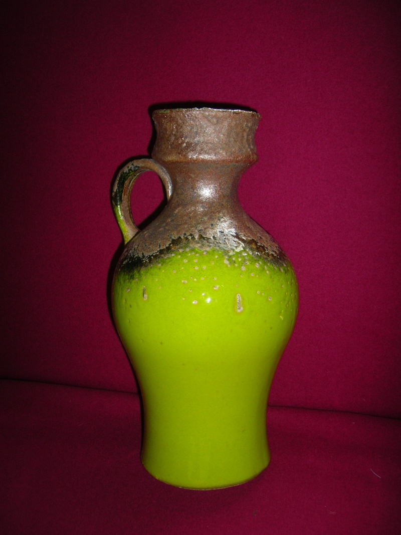 Roth 107-30 Green Fat Lava Glaze West german