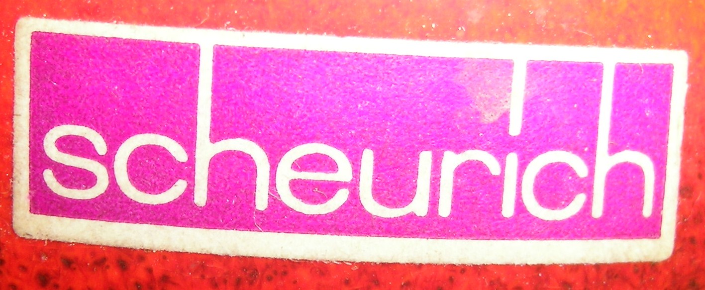 Scheurich Label - Paper label 1968-1980