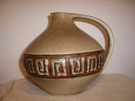 Ruscha 315 Vase 1 Fat Lava Ceramic Pottery