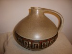 Ruscha 315 Vase 2 Fat Lava Ceramic Pottery