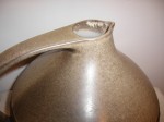 Ruscha 315 Vase 5 Fat Lava Ceramic Pottery