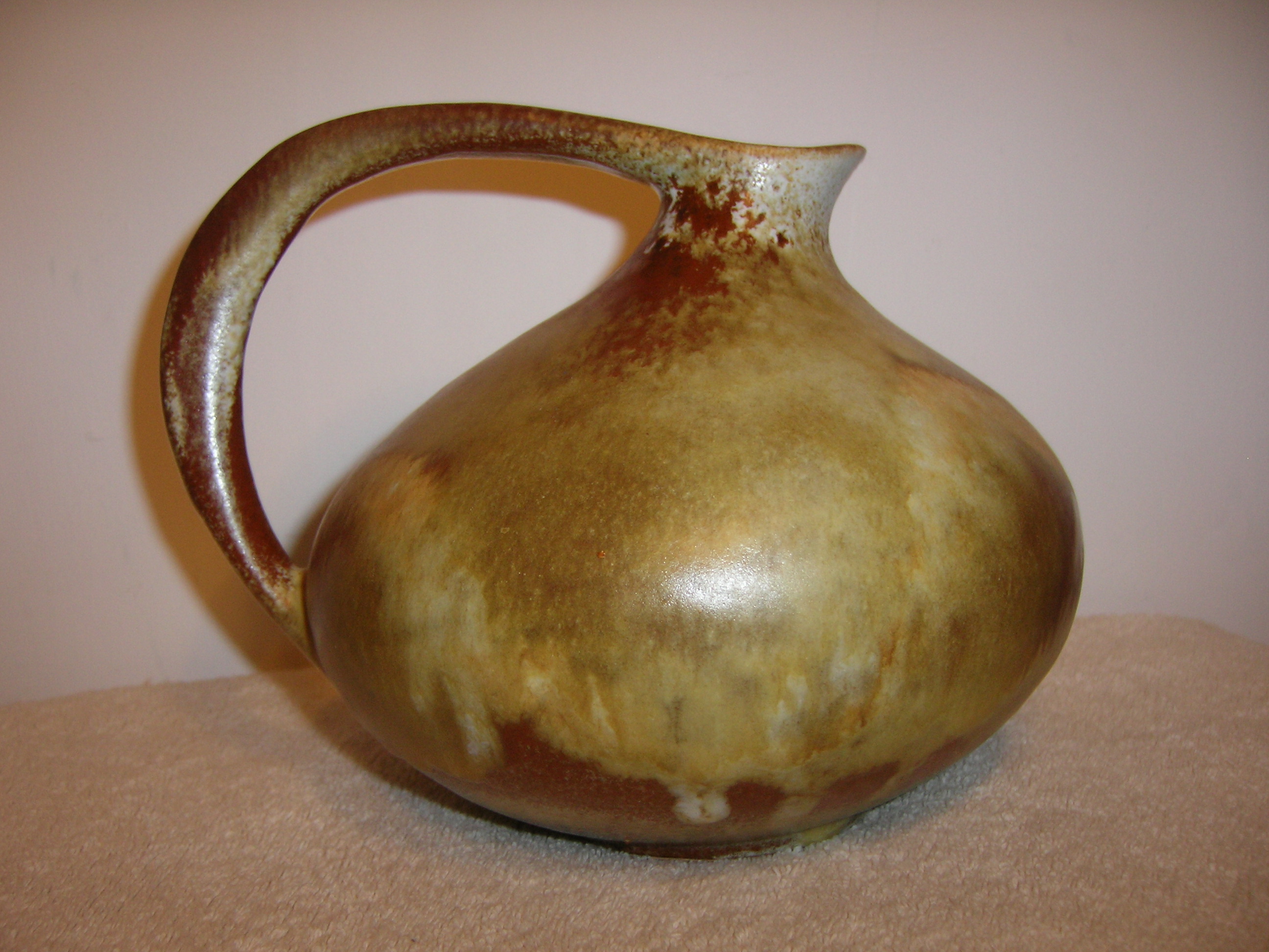 Ruscha 313 Vase Kurt Tschorner 1 Fat Lava Design Vase Pottery
