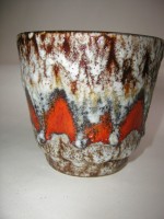 Jopeko Plant Pot West German Fat Lava