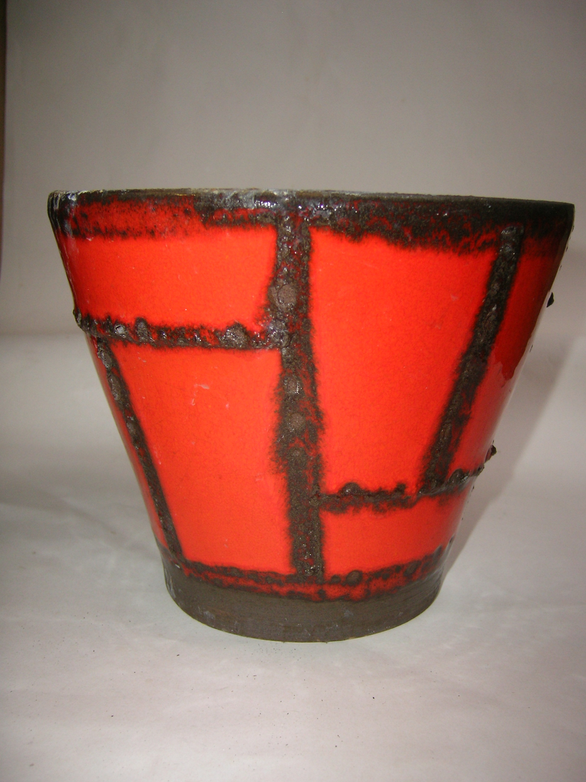 Ruscha Plant Pot West German Fat Lava