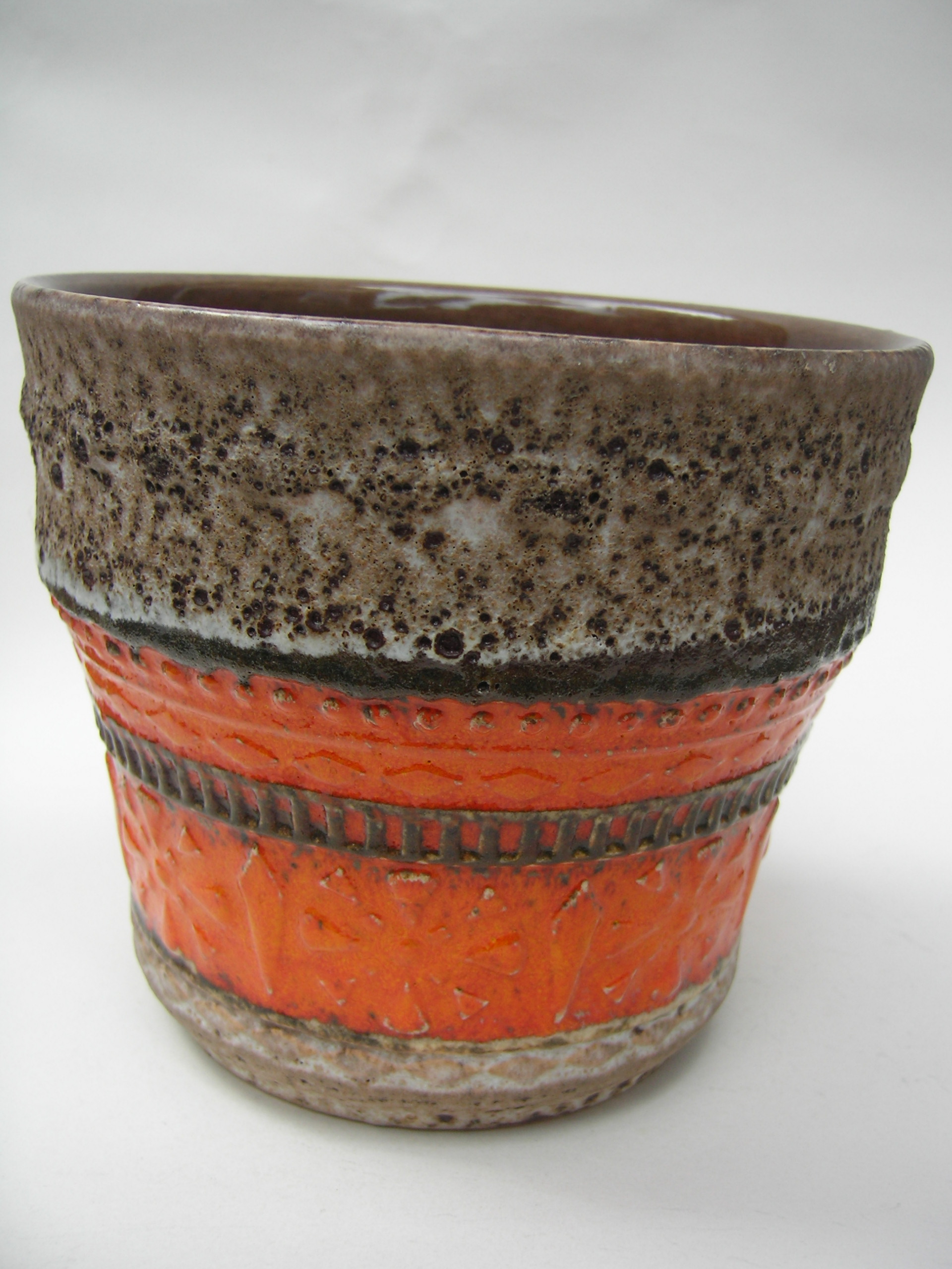 U Keramik 217-15 Plant Pot West German Pottery