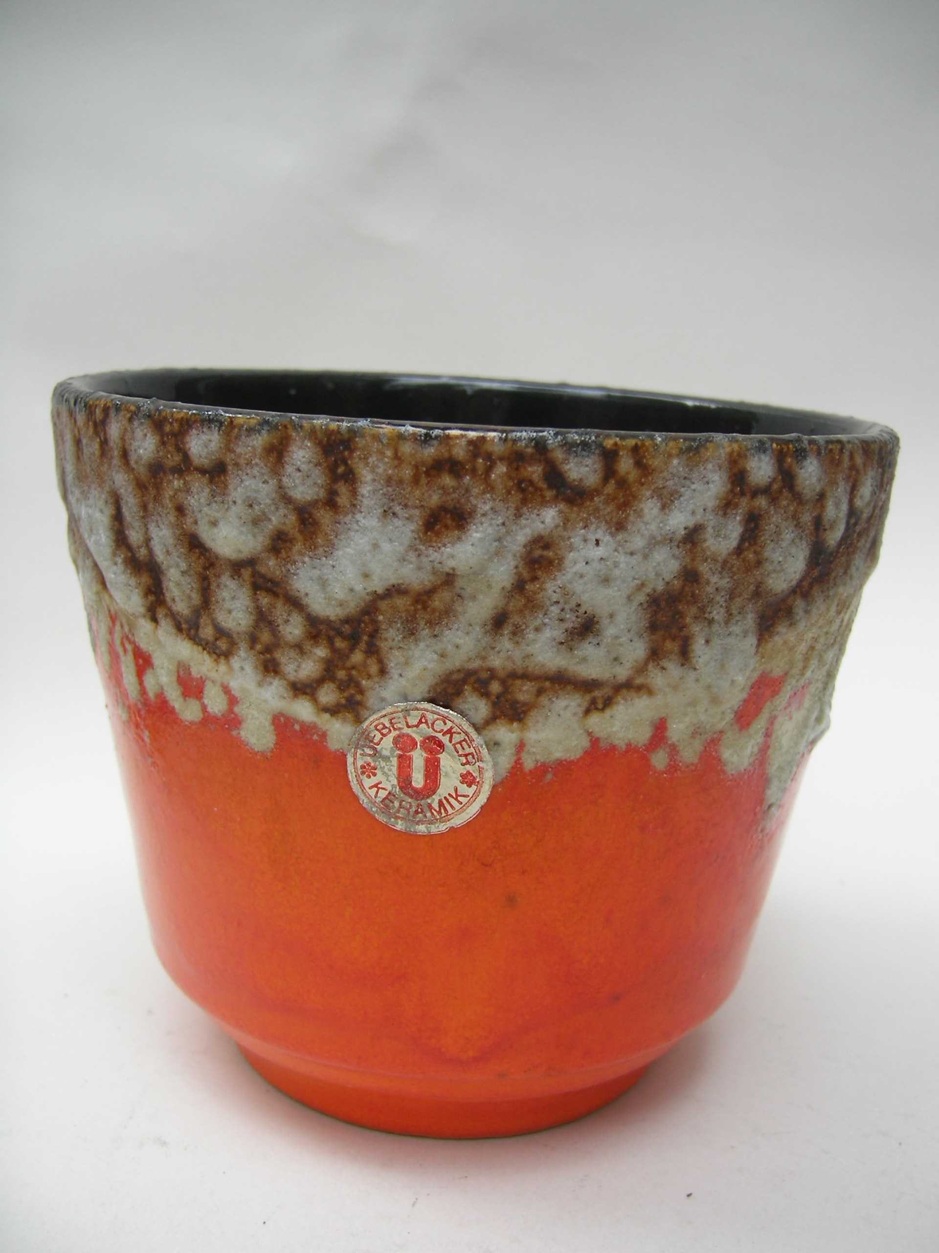 U Keramik Plant Pot West German